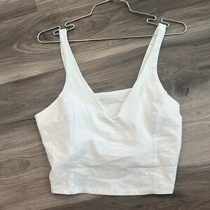 Beyond Yoga Classic White tank